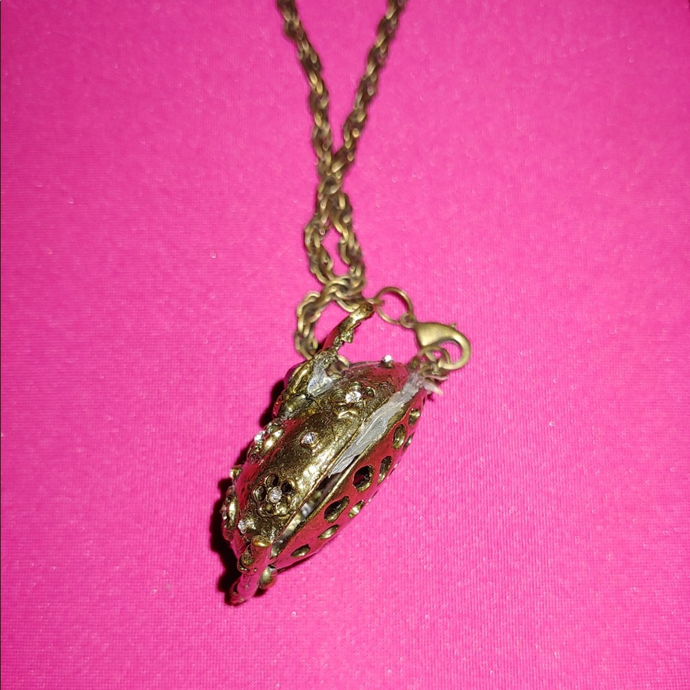 Cute Owl Bronze Plated Long Chain Necklace - Picture 5 of 5